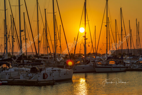 Santa Pola, Sunset