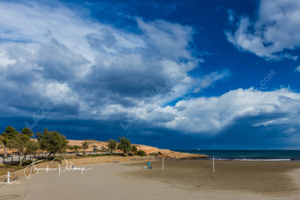 Playa Flamenca, Beach Storm