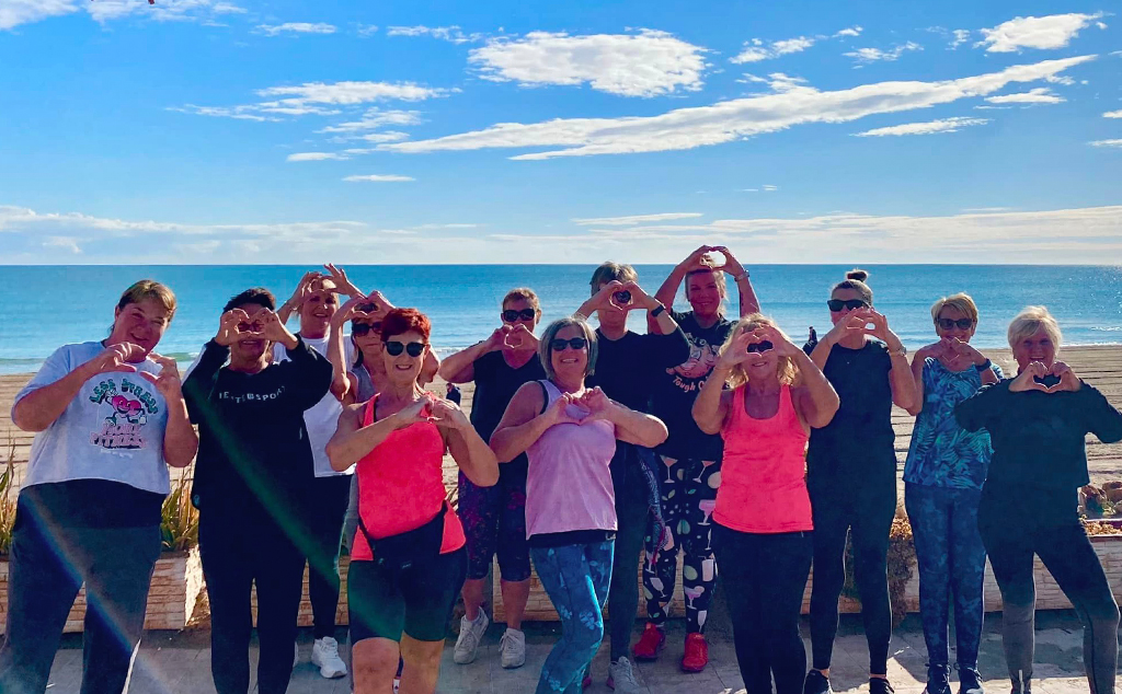 Zumba on the beach in La Zenia and Playa Flamenca