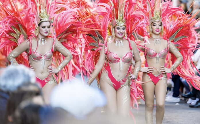 The Torrevieja Carnival and street parade in Spain